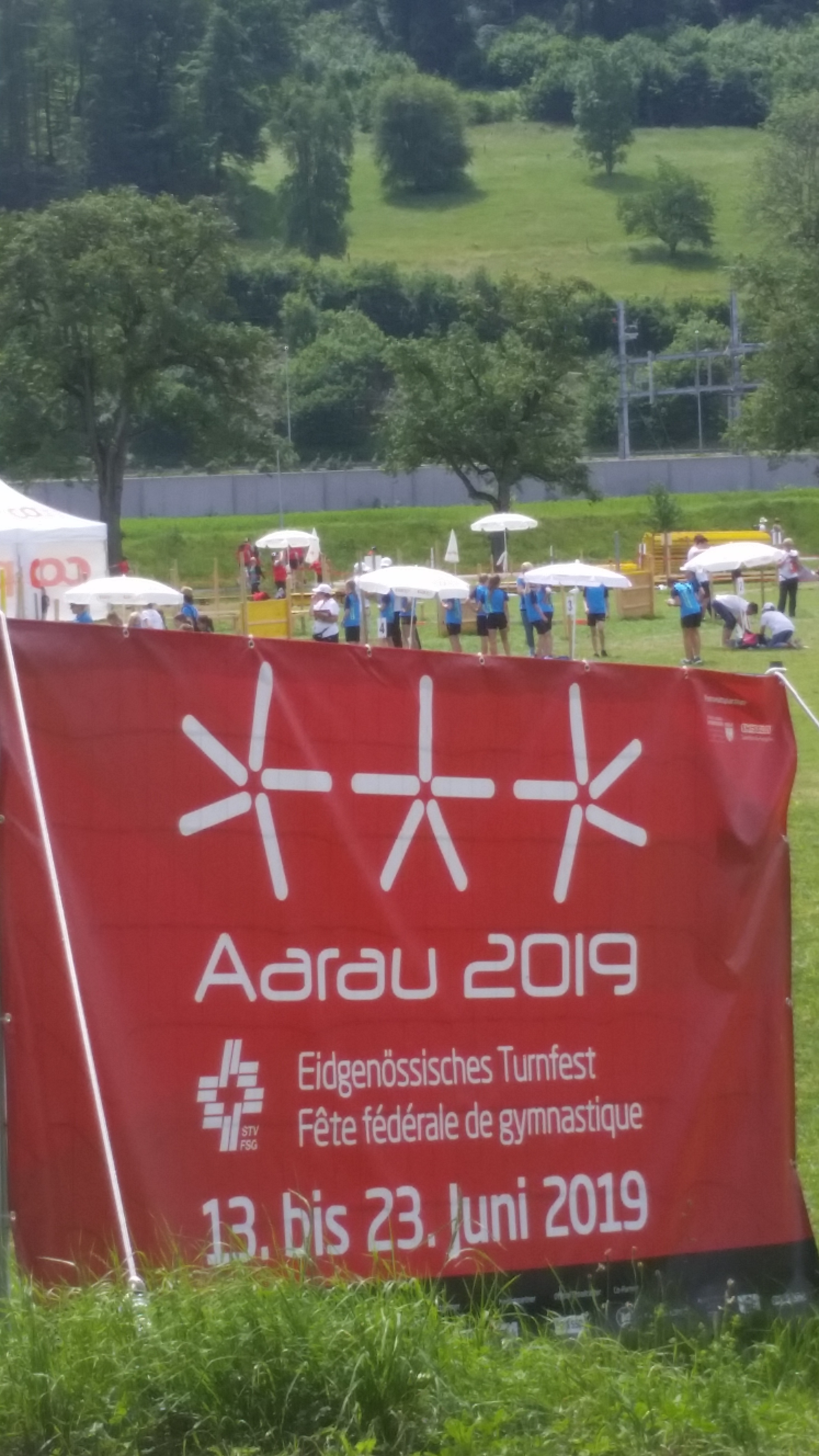 Intervento alla festa federale di ginnastica